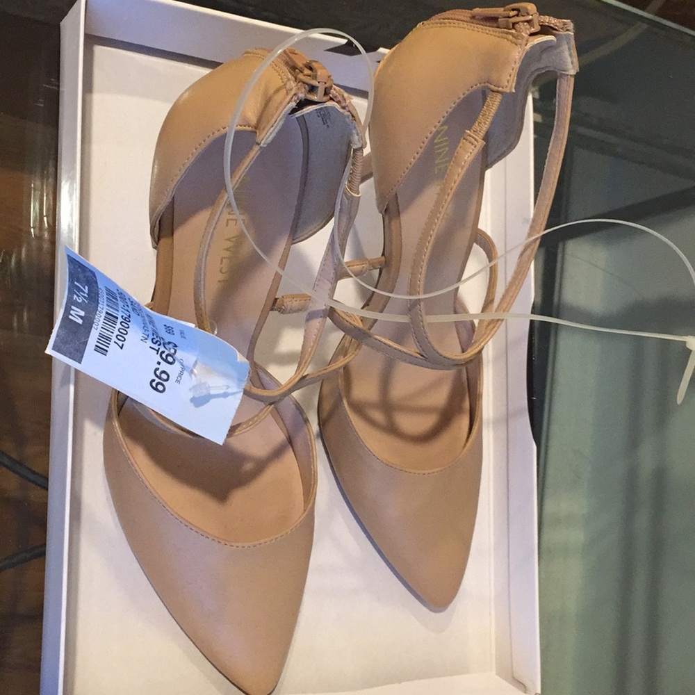 Nine West heels , brand new with box